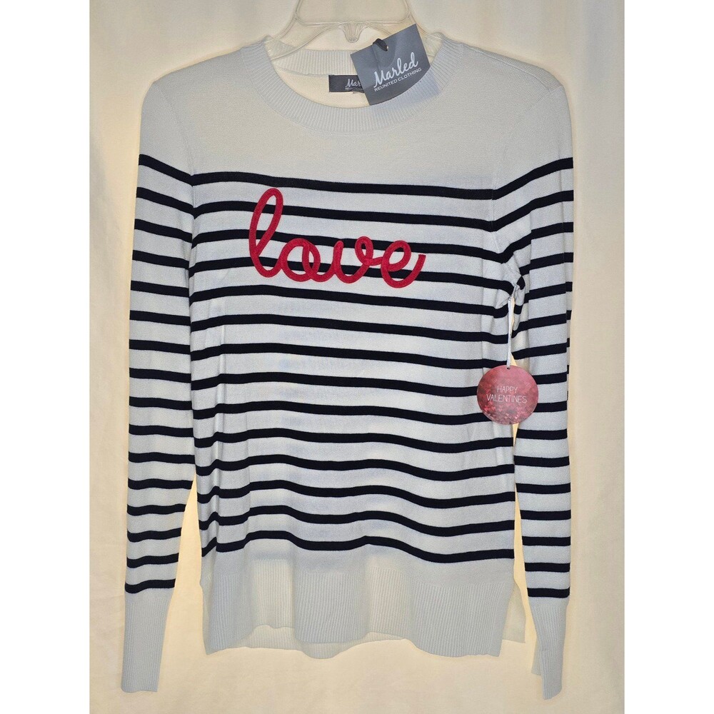 Marled Reunited Clothing Striped Sweater